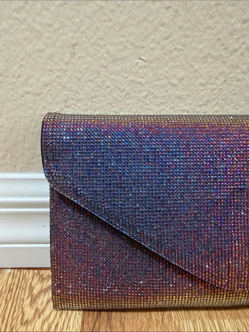 ALDO Meayll Multi-Color Rhinestone Clutch - Picture 2 of 7
